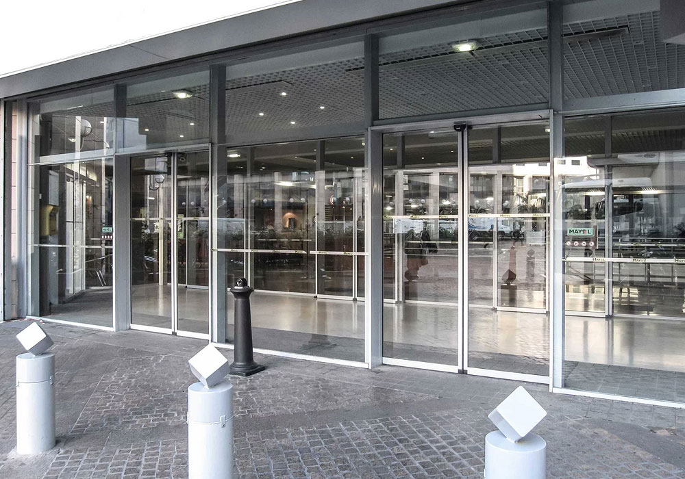 Αυτόματες Γυάλινες Συρόμενες Πόρτες