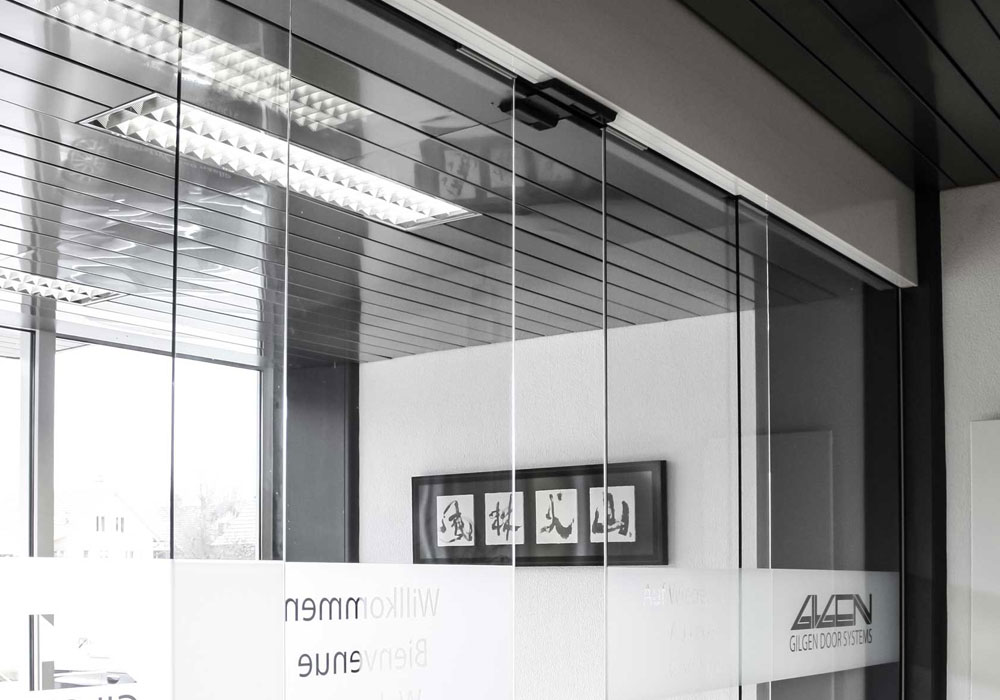 Αυτόματες Γυάλινες Συρόμενες Πόρτες